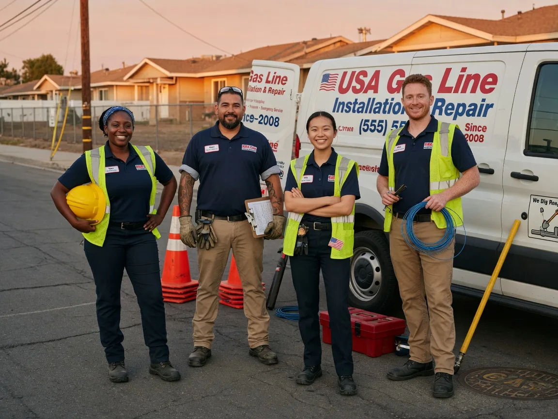 Gas Line Installation company in Thompsonville, IL