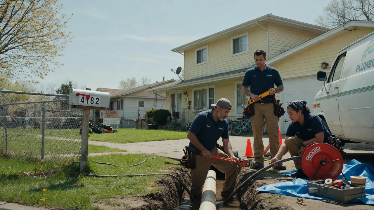 Gas Line Repair in Thompsonville, IL near me